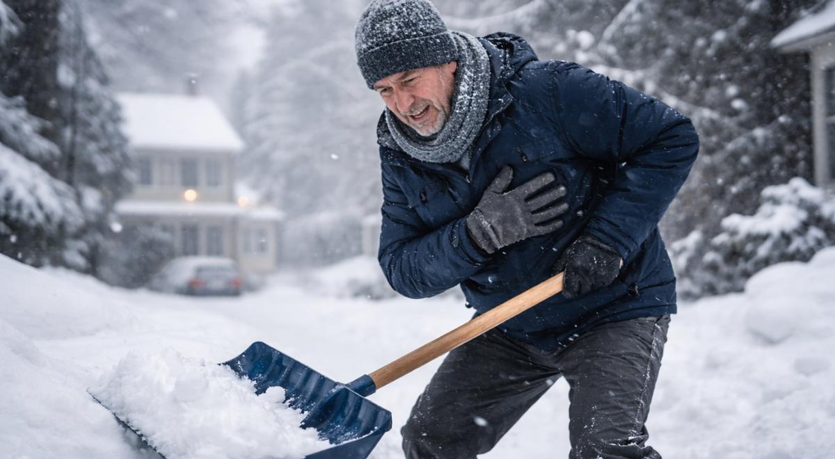 PELIGRO para adultos mayores en EE. UU: desde esta edad palear nieve durante una tormenta invernal puede ponerte en grave riesgo