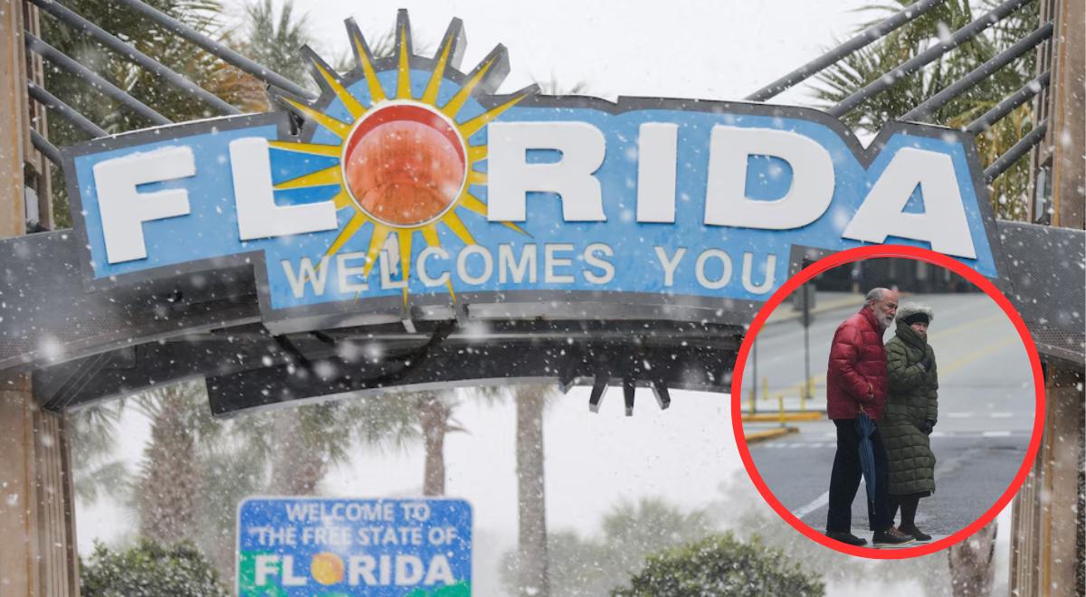 FRÍO HISTÓRICO en Miami Beach: una ola ártica deja registros que no se veían desde 2010