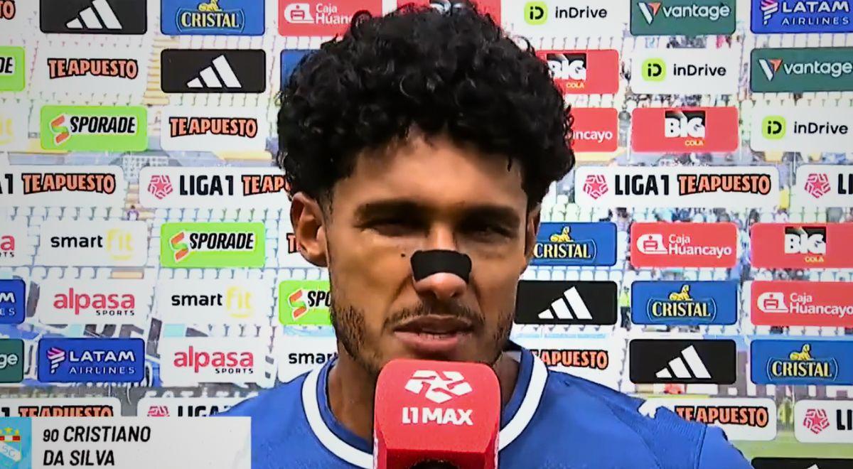 Cristiano Da Silva dio rotundo calificativo a Cusco tras empatar con Sporting Cristal: "Es..."