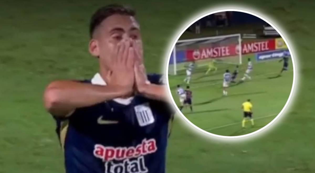El insólito gol que se falló Federico Girotti en el Alianza Lima vs 2 de Mayo 