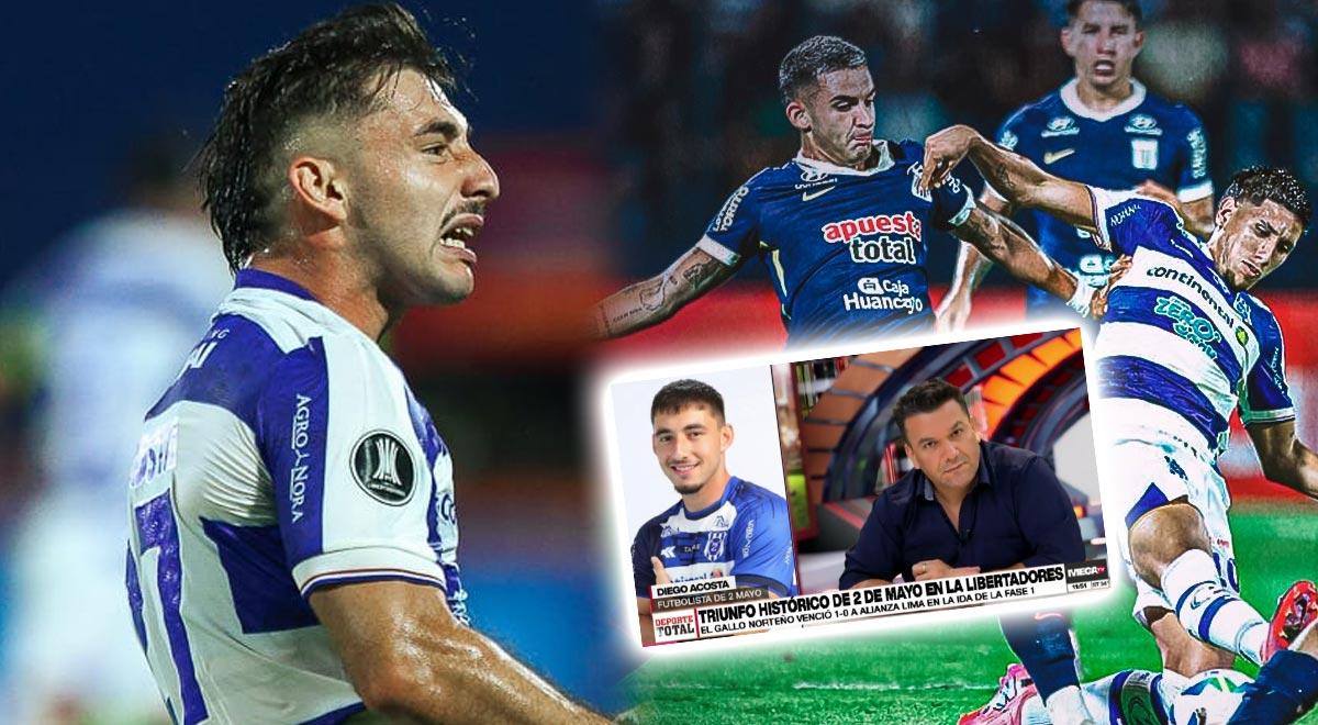 Diego Acosta se dirige a Alianza Lima tras marcar gol con 2 de Mayo: "Subestimó. Ahora nos conocen"