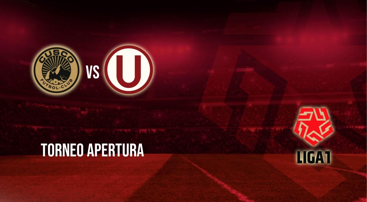 ¿A qué hora juega Universitario vs Cusco FC y en qué canal ver partido por Liga 1?