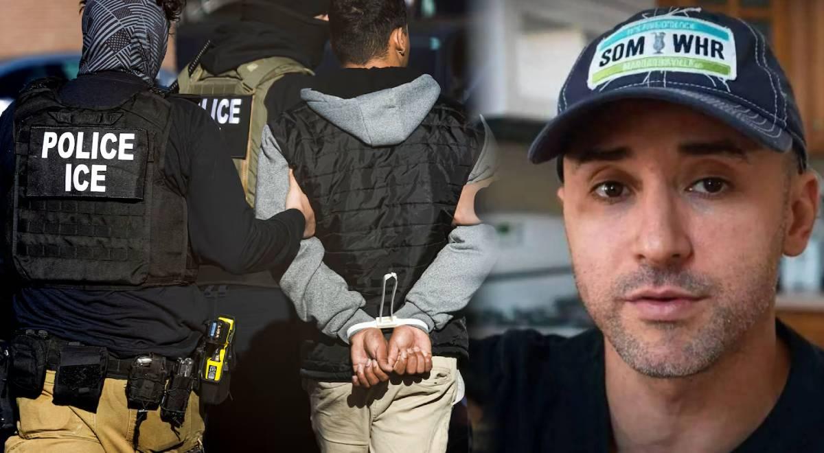 DURO GOLPE para inmigrante influencer que DEFENDÍA las redadas migratorias de Donald Trump: brasileño es detenido por el ICE