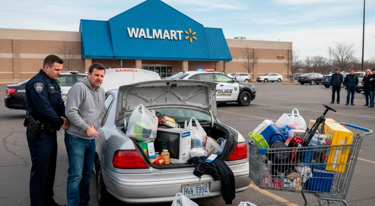 ROBO MILLONARIO en Walmart de Luisiana: conductor de FedEx es ARRESTADO por apropiación ilegal de mercancía valorada en $32,000