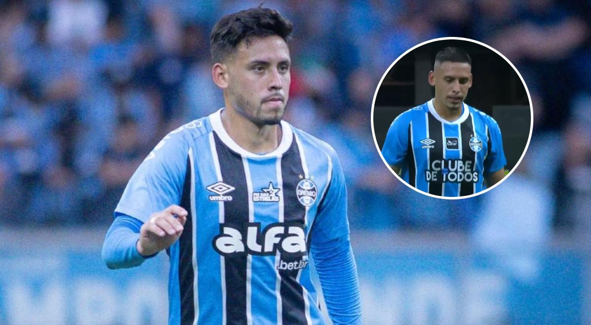 ¡Insólito! Erick Noriega fue expulsado en solo dos minutos en el partido de Gremio