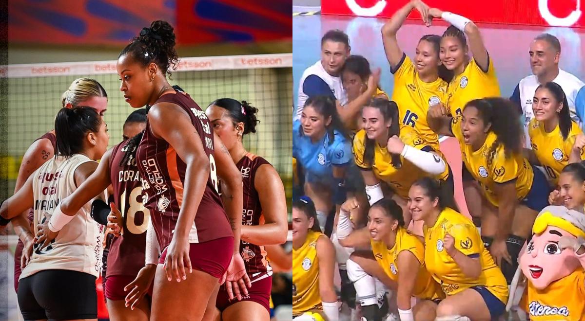 Universitario perdió 3-0 ante Atenea, pero sigue siendo líder de la Liga Peruana de Vóley