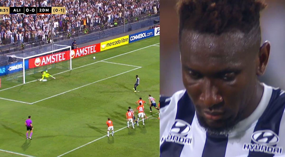 Eryc Castillo falló el 1-0 de Alianza Lima a 2 de Mayo tras penal revisado por el VAR