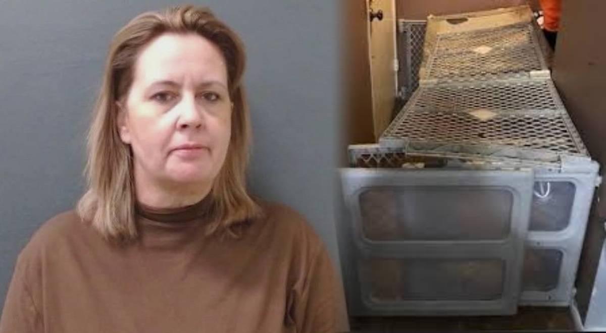 CRUELDAD EXTREMA en Estados Unidos: condenan a MADRE ADOPTIVA que mantenía a sus hijos en jaulas y desnutridos
