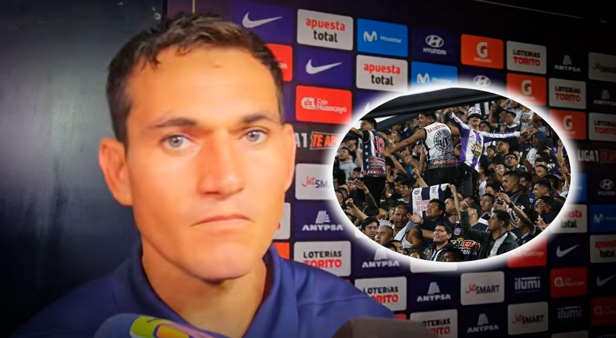 Jairo Vélez no se guardó nada y dio fuerte opinión de hinchada de Alianza Lima: "Me da tristeza"