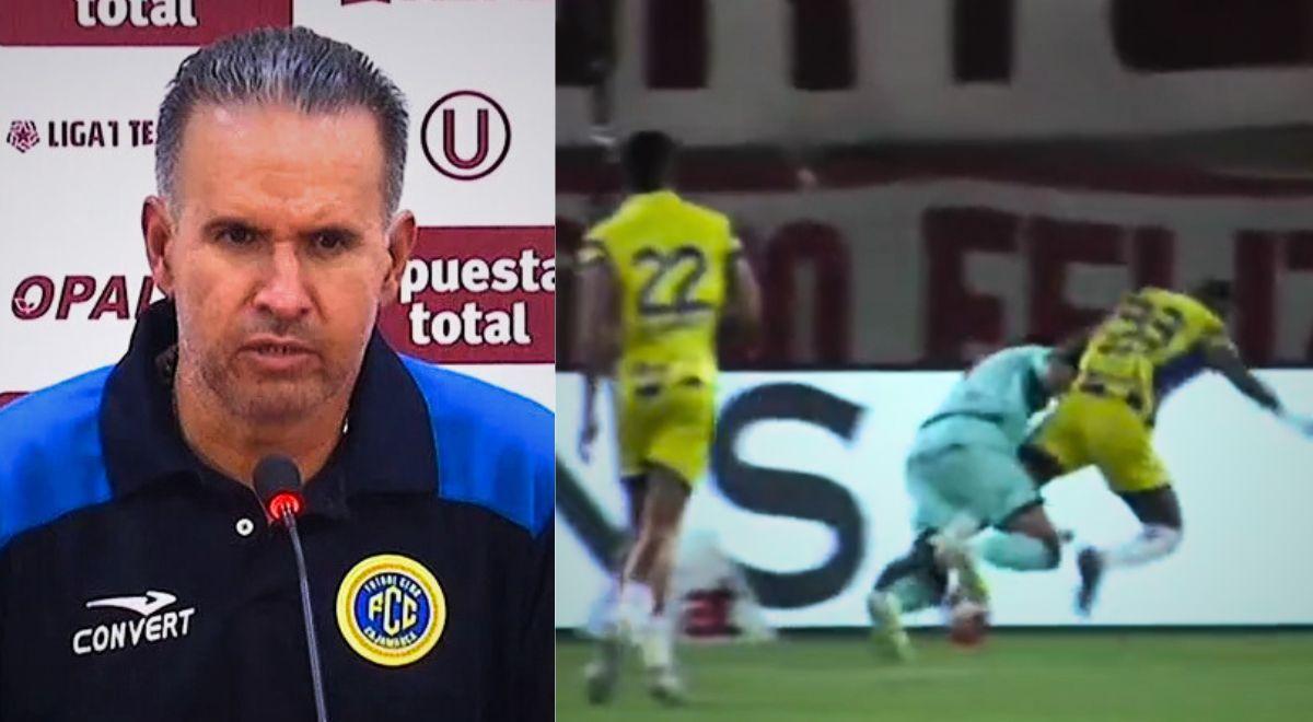 Carlos Silvestri dio rotundo comentario sobre supuesto penal a favor de FC Cajamarca: "Vi un..."