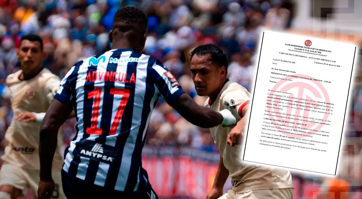 ¿Pidió los puntos? UTC presentó reclamo formal a CONAR tras derrota ante Alianza Lima: "Exigimos"