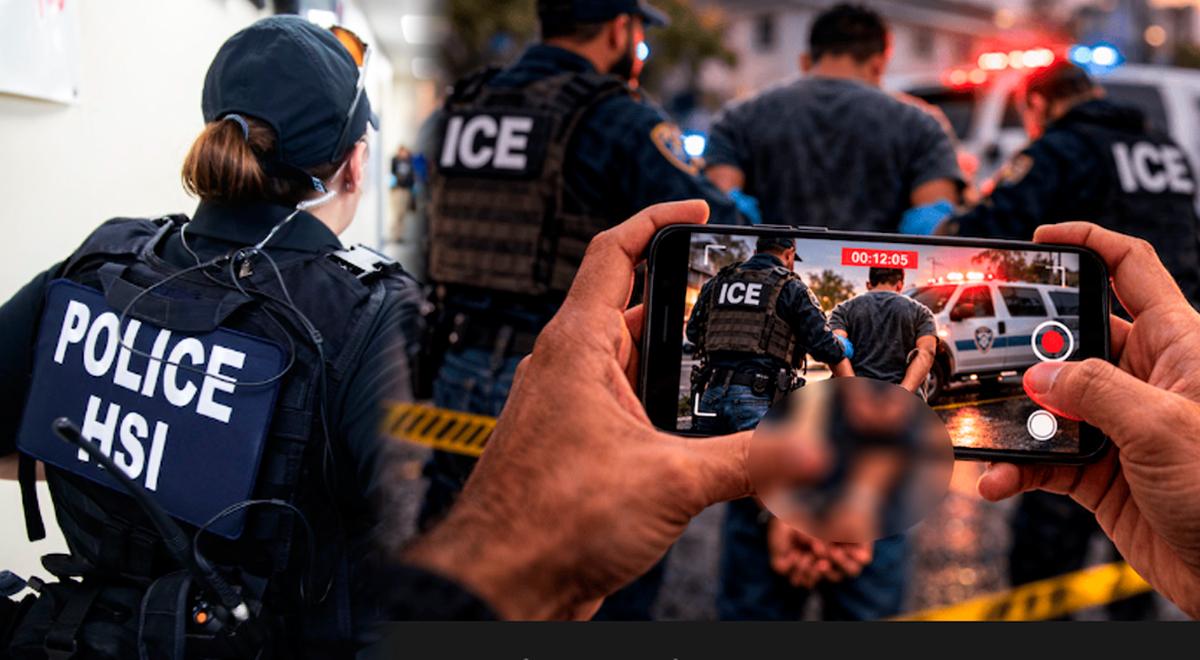 EE. UU.: ¿Está permitido FILMAR a las fuerzas del orden y los agentes de ICE en las REDADAS?