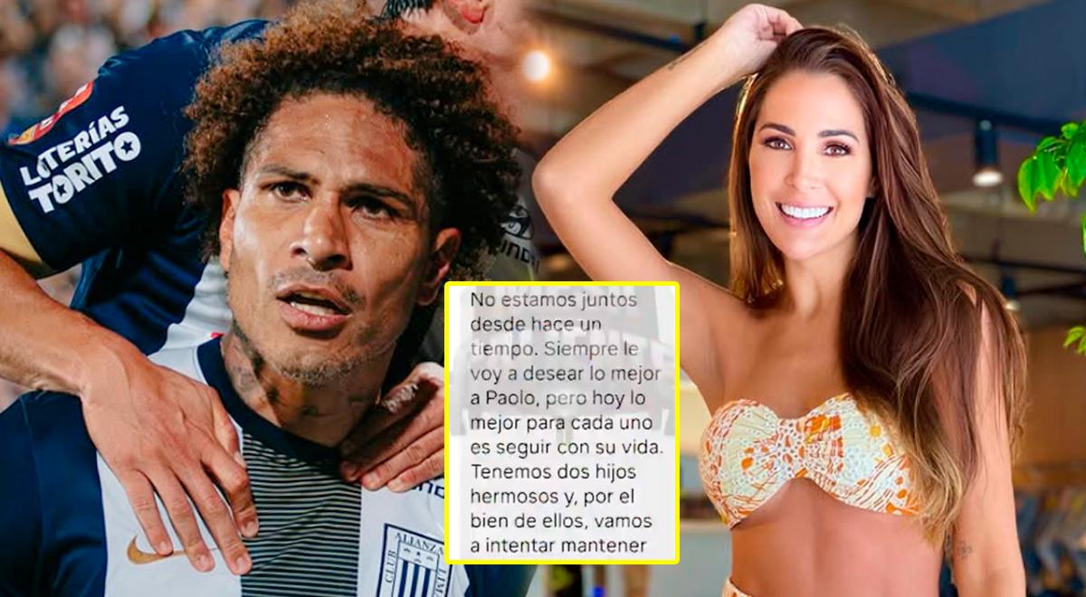 ¡Otra vez! Ana Paula Consorte confirma separación de Paolo Guerrero: "Le voy a desear lo mejor"