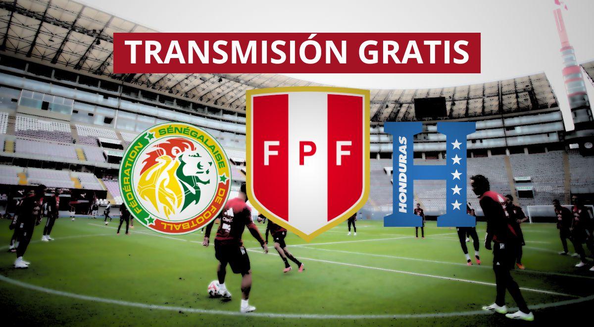 Oficial: Partidos de la selección peruana ante Senegal y Honduras se transmitirán GRATIS