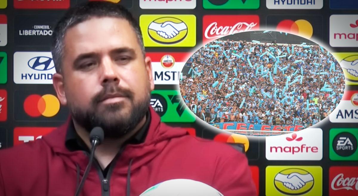Daniel Farías, DT de Carabobo, quedó rendido ante la hinchada de Sporting Cristal: "Intensidad"