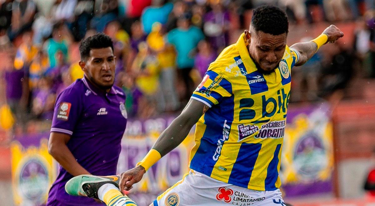 FC Cajamarca de Hernán Barcos perdió 4-3 contra Comerciantes Unidos por la Liga 1
