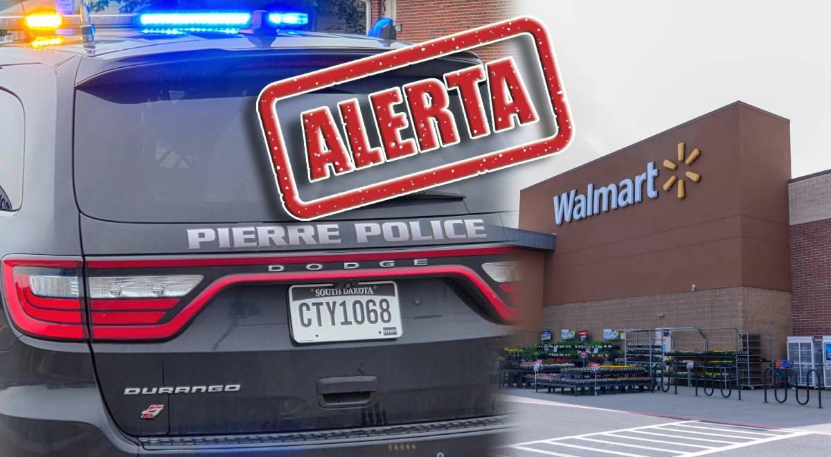 MÁXIMO RIESGO en Walmart de Pierre: presunto "swatting" estaría detrás de una AMENAZA de bomba inesperada
