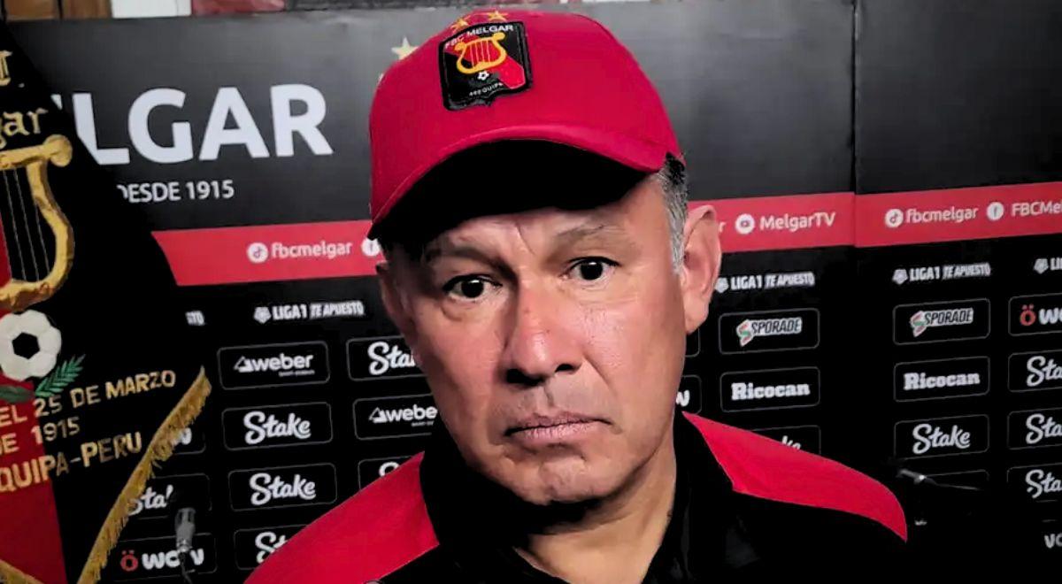 Juan Reynoso dejó de ser técnico de FBC Melgar tras malos resultados en la Liga 1