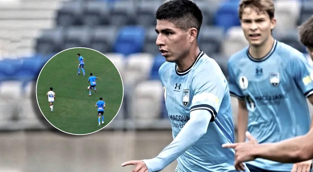 Piero Quispe se luce con impecable asistencia para el Sydney FC en la liga australiana
