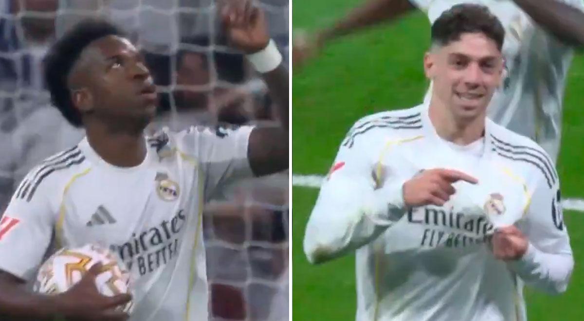 ¡Locura! Vinicius Jr y Valverde remontan el derbi y ponen el 2-1 del Real Madrid vs Atlético Madrid