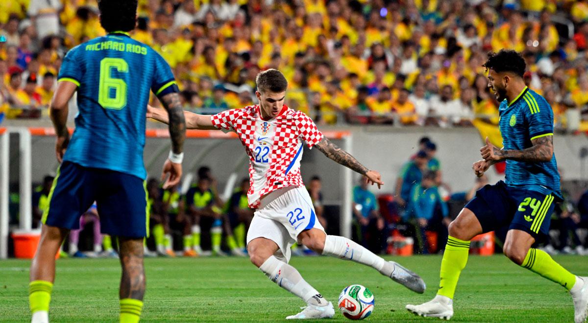 Colombia fue vencido por Croacia en un partido amistoso previo al Mundial 2026