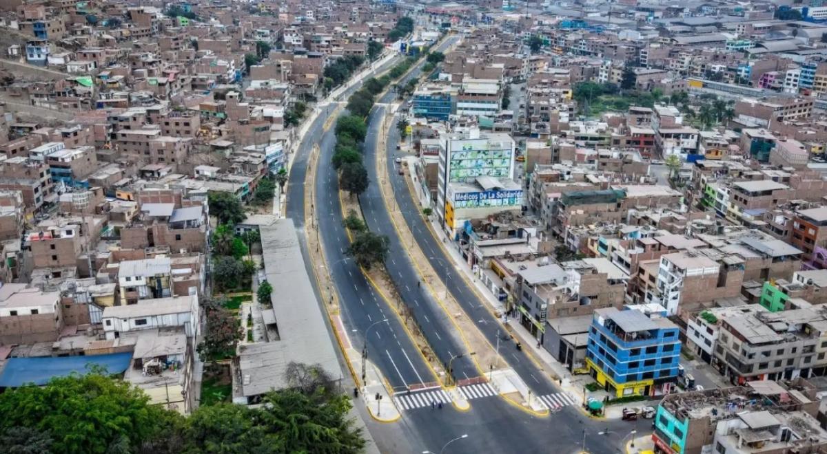 Inauguran impresionante remodelación de importante avenida que conecta Lima Norte con el Centro de Lima