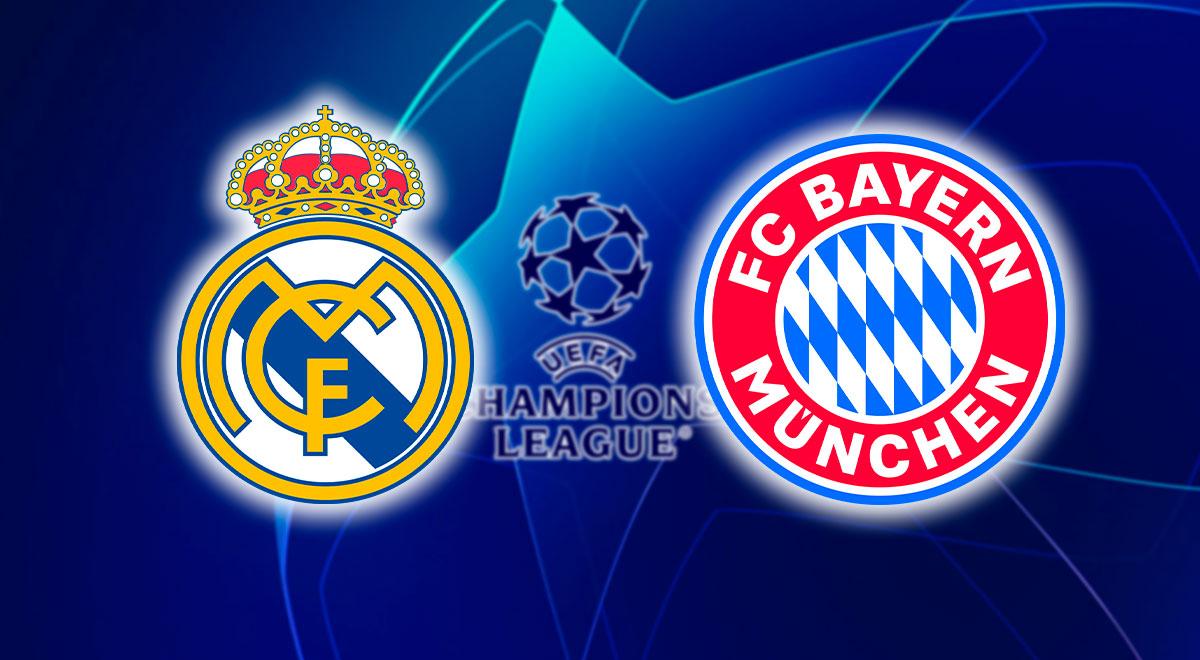 Canal confirmado para ver Real Madrid vs Bayern Múnich por cuartos de final de Champions League