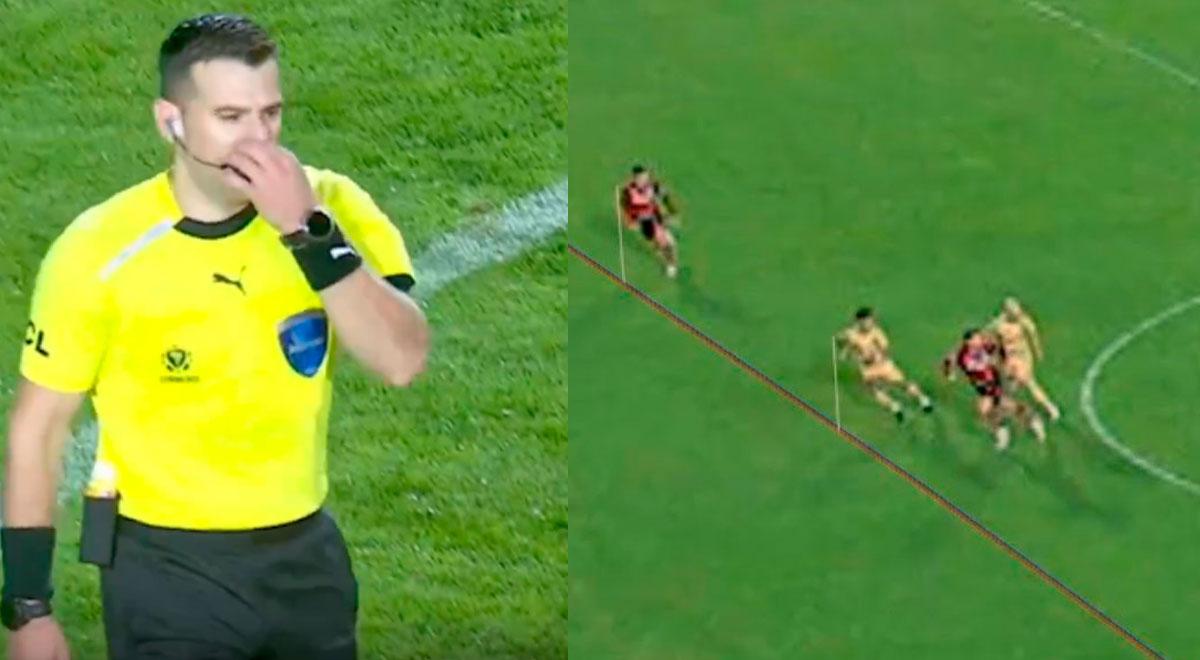 El VAR desató la polémica tras anular el gol a Marlon Ruidías que significó el empate de Cusco FC