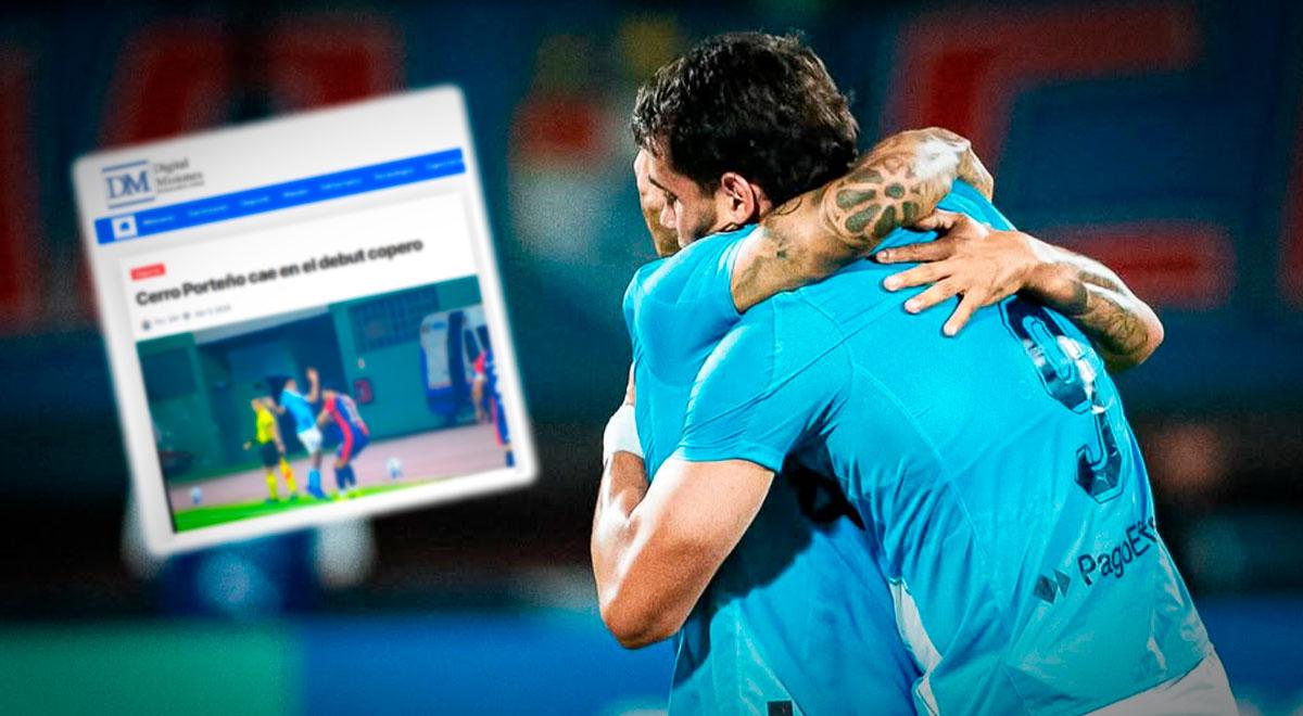 Prensa paraguaya elogió a jugador de Cristal tras victoria ante Cerro Porteño: "Dolor de cabeza"