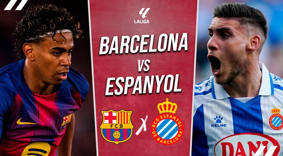 Barcelona vs. Espanyol por LaLiga: horario, en qué canal y pronóstico [VIDEO]