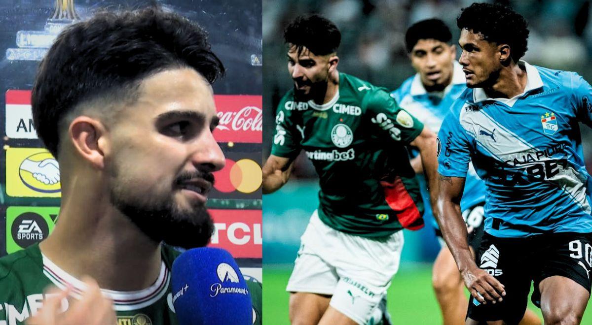 José López, figura de Palmeiras, dio rotundo calificativo al partido contra Cristal: "Un..."