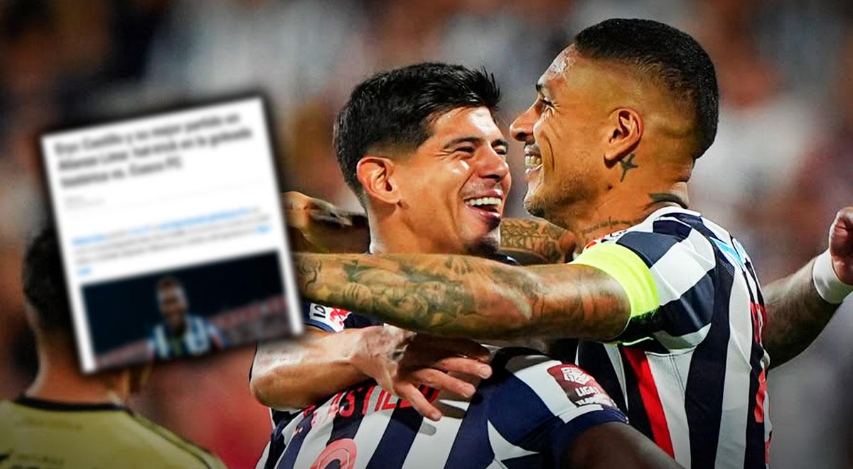 Prensa extranjera llenó de elogios a jugador de Alianza Lima tras goleada ante Cusco FC: "Clave"