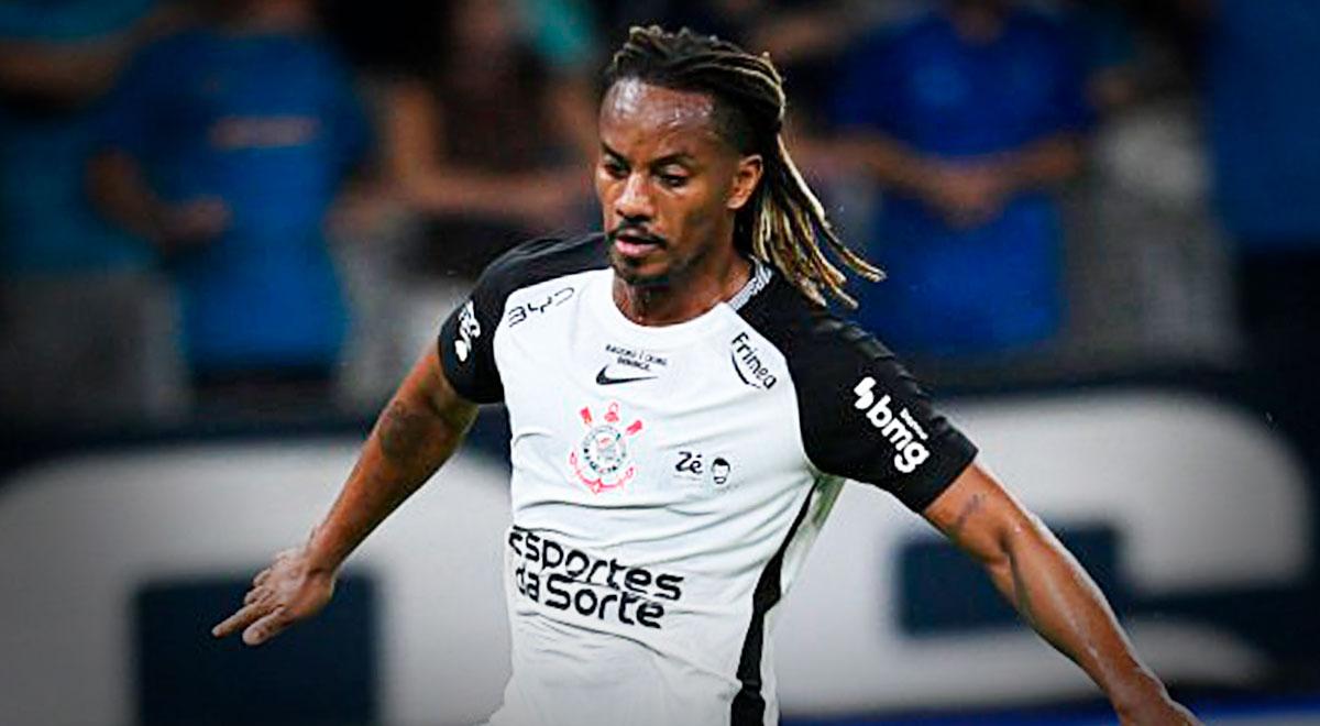 Prensa brasileña dio fuerte opinión de André Carrillo tras empate de Corinthians: "Pésima..."