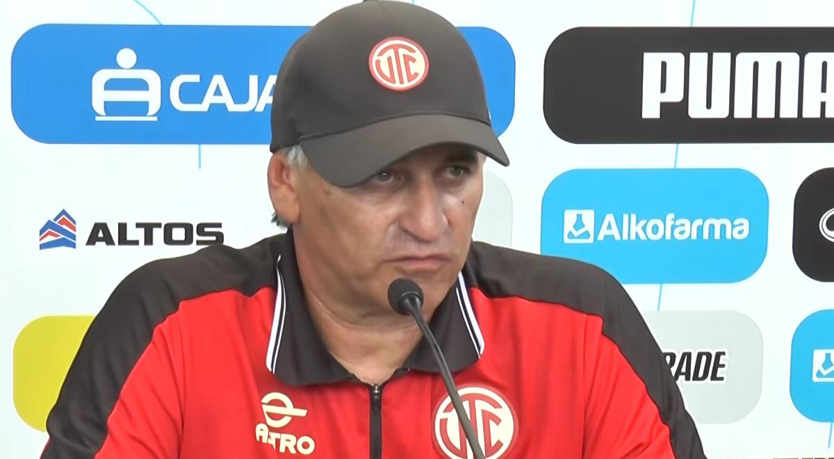 Carlos Bustos, DT de UTC, dio contundente mensaje tras derrota ante Cristal: "Fuimos más peligrosos"