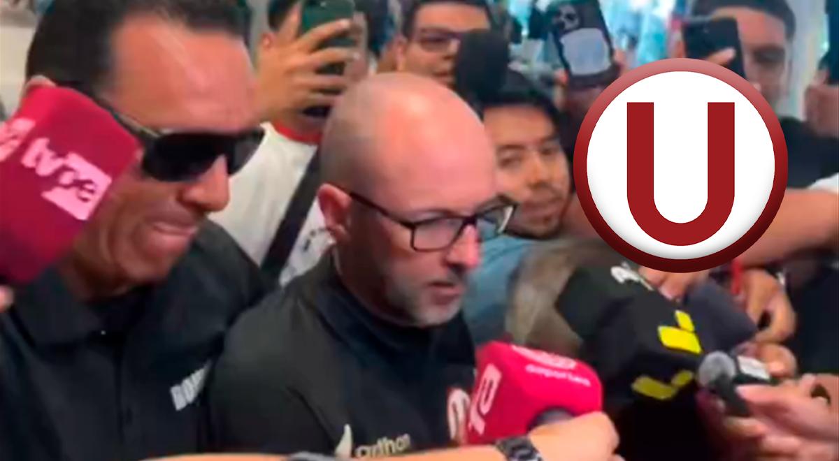 La desoladora imagen de Javier Rabanal en medio de su inminente salida de Universitario