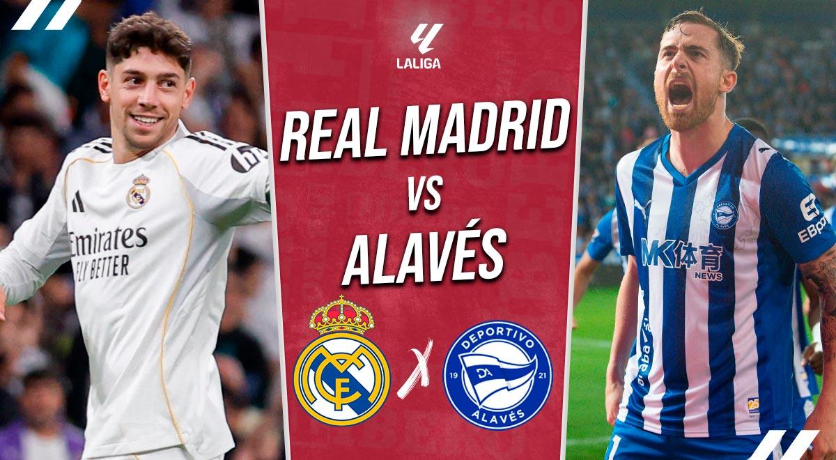 Real Madrid vs. Alavés EN VIVO por DirecTV Sports: cuándo juega, horario, dónde ver y pronóstico [VIDEO]
