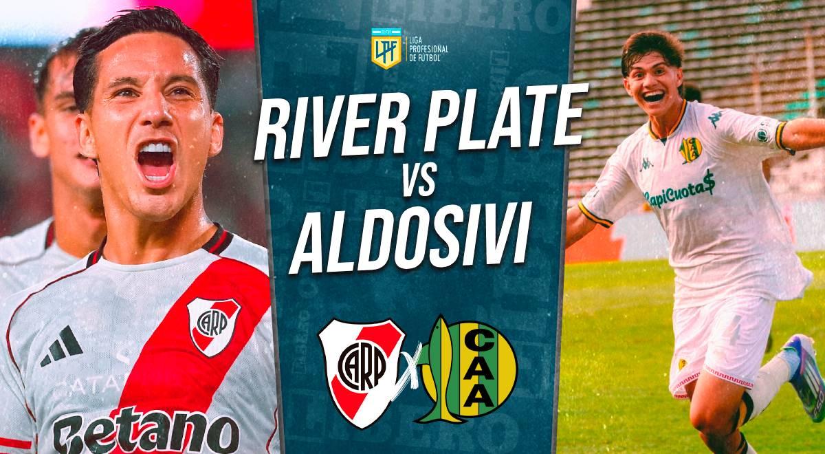 River Plate vs Aldosivi EN VIVO: fecha, hora y canal por la Liga Profesional de Argentina 2026