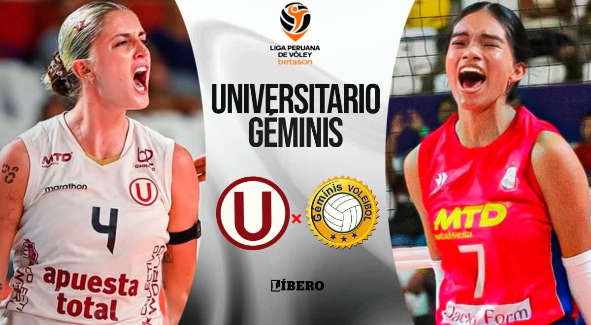 Universitario vs Géminis EN VIVO por Liga Peruana de Vóley: hora, canal, entradas y apuestas