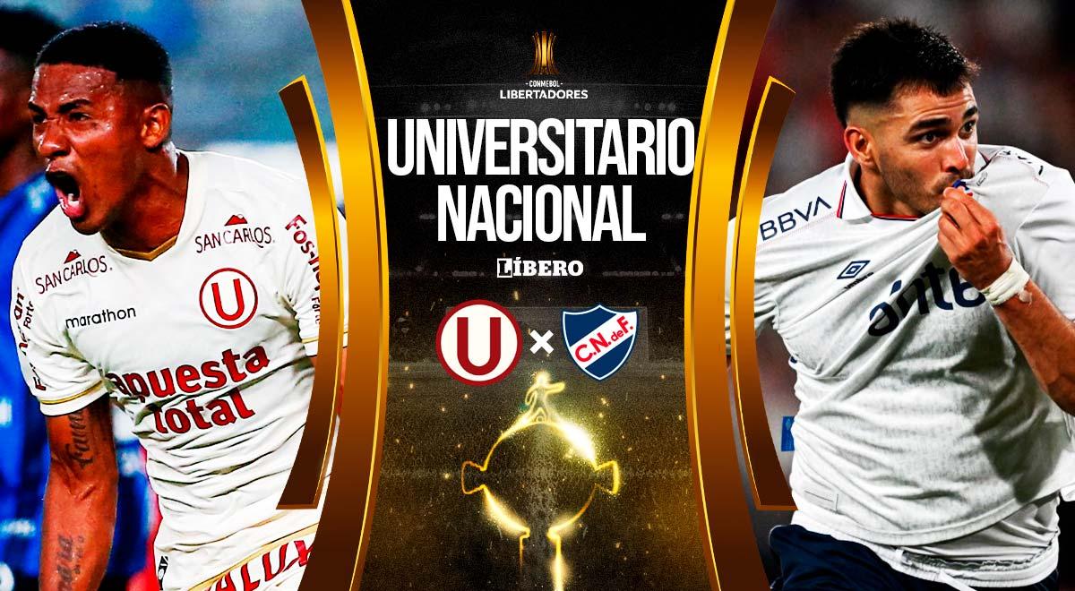 Universitario vs Nacional EN VIVO: cuándo juega, hora, pronóstico y dónde ver partido por Copa Libertadores