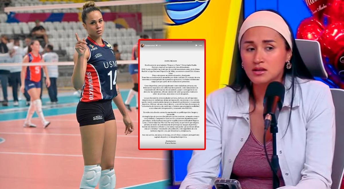 Flavia Montes responde con dureza a Baella tras comentarios sobre fichaje por Alianza: “Irresponsable”