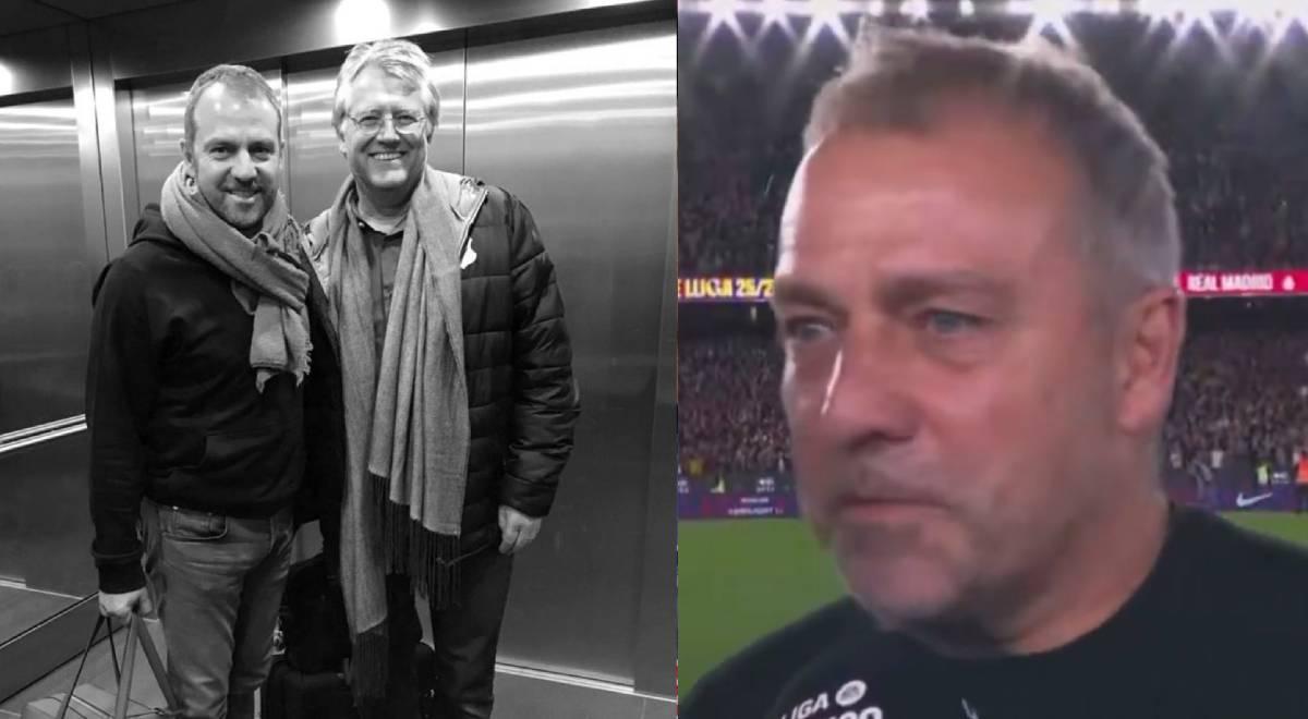 Hansi Flick conmovido tras salir campeón con Barcelona en el día que falleció su papá: "Nunca..."