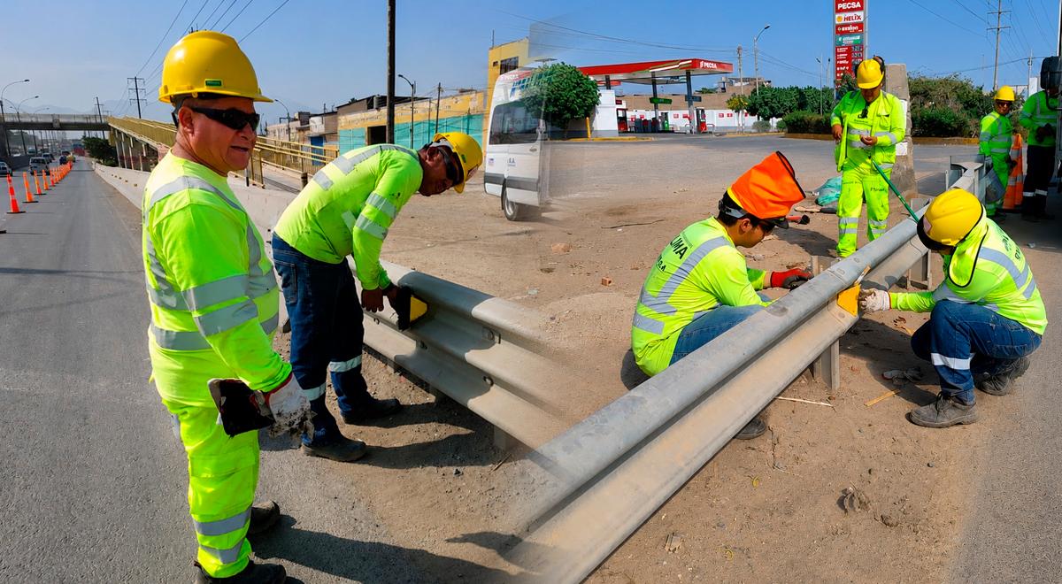 Refuerzan seguridad vial en concurrida zona de la Panamericana Norte: vecinos y conductores se verán beneficiados