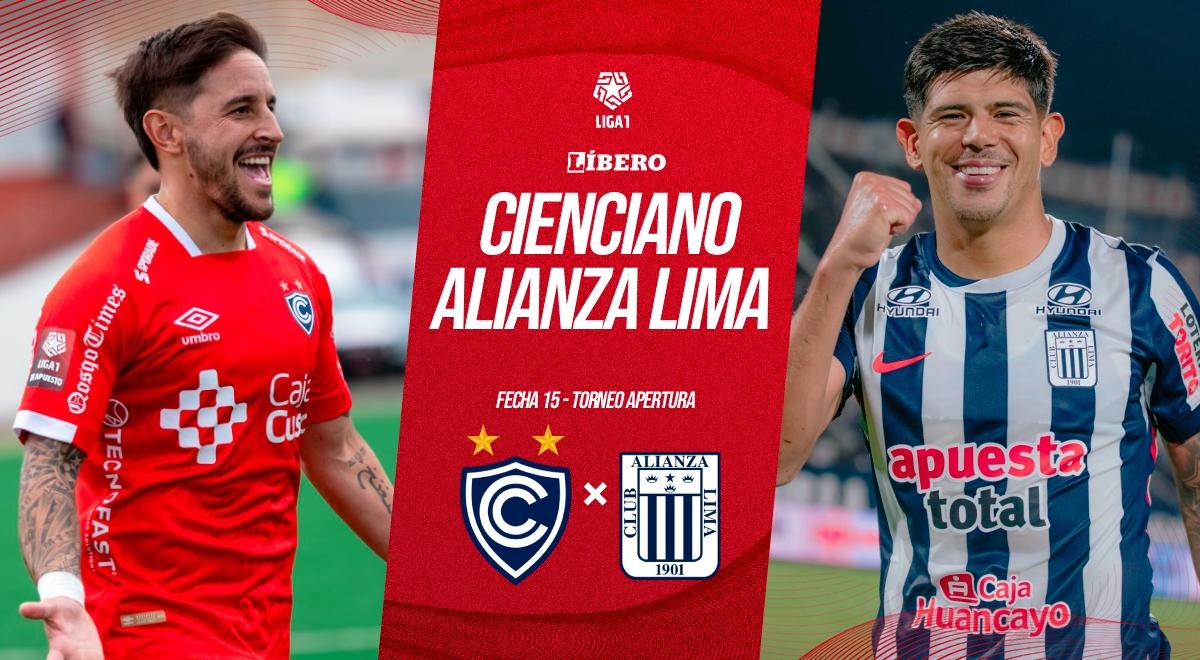 Alianza Lima vs Cienciano EN VIVO por Liga 1: pronósticos, horarios y canales para ver