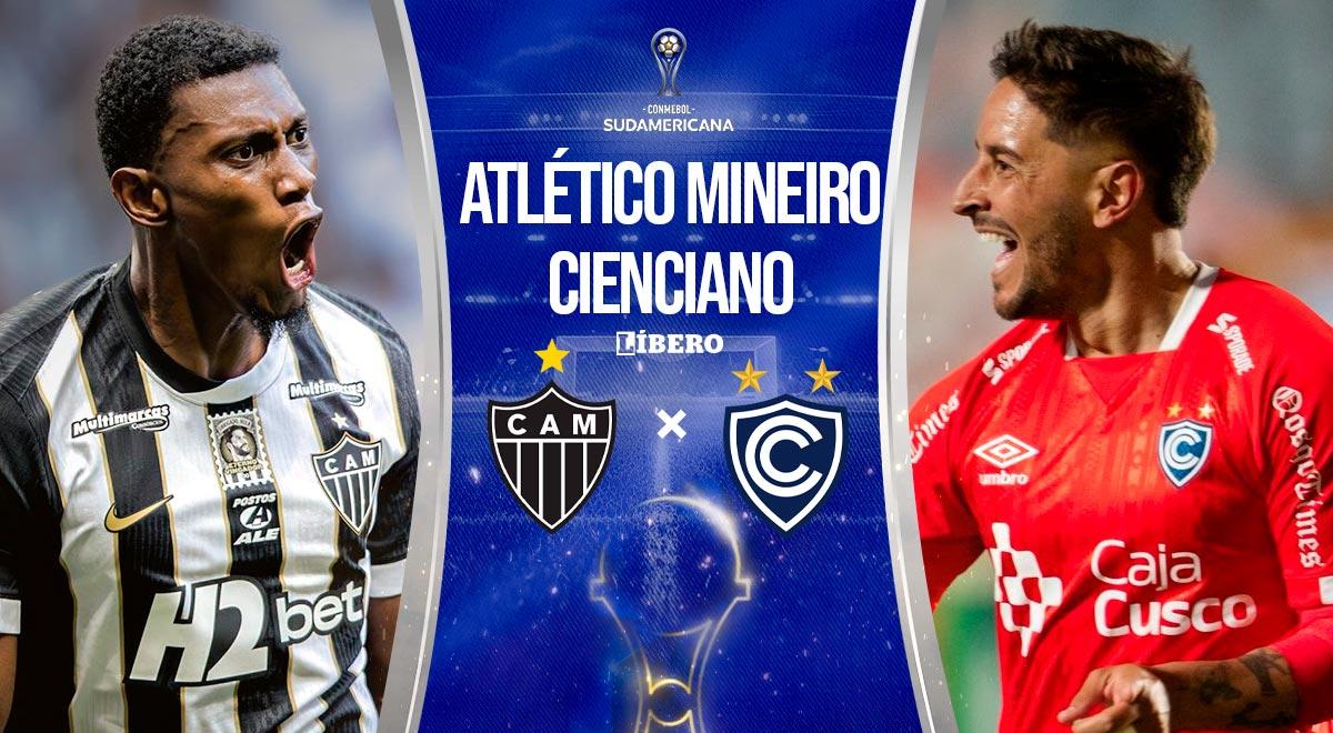 Cienciano vs Atlético Mineiro por Copa Sudamericana: dónde ver y a qué hora juegan
