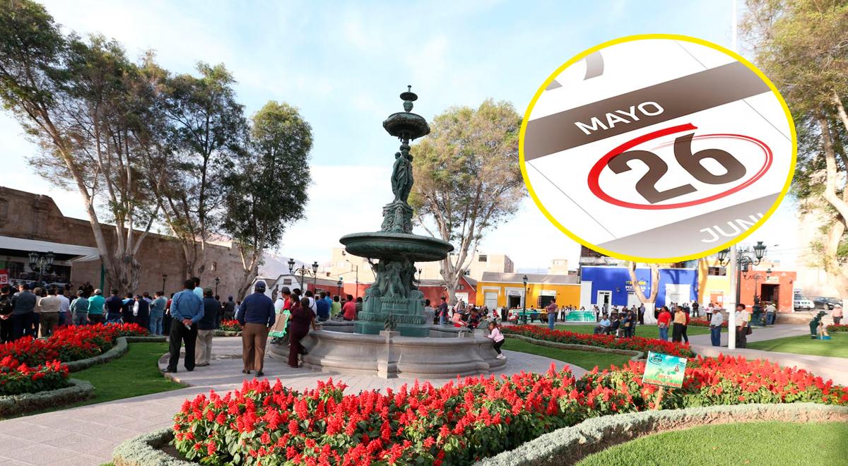 HOY 26 de mayo es día no laborable en diversas regiones en Perú: ¿cuáles son y qué se celebra?