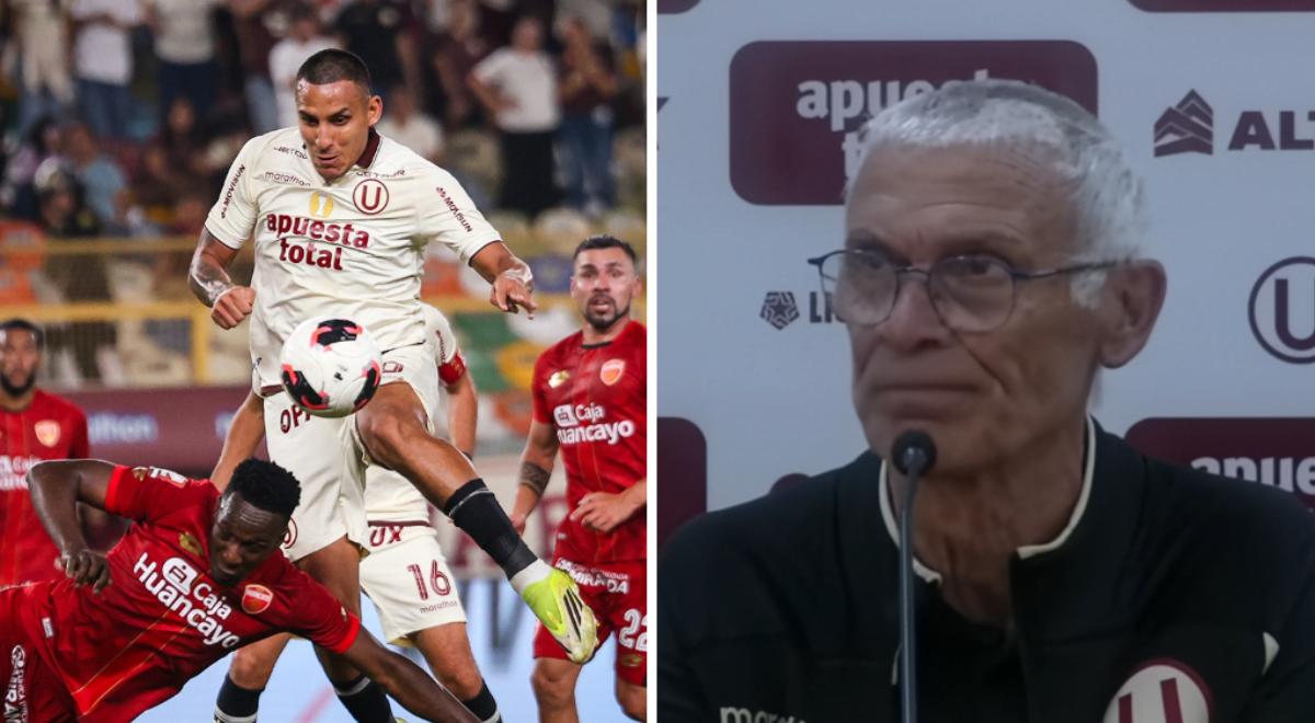 Cúper tuvo tajantes palabras sobre jugadores de la 'U' a pesar de victoria ante Huancayo: "Se notó..."