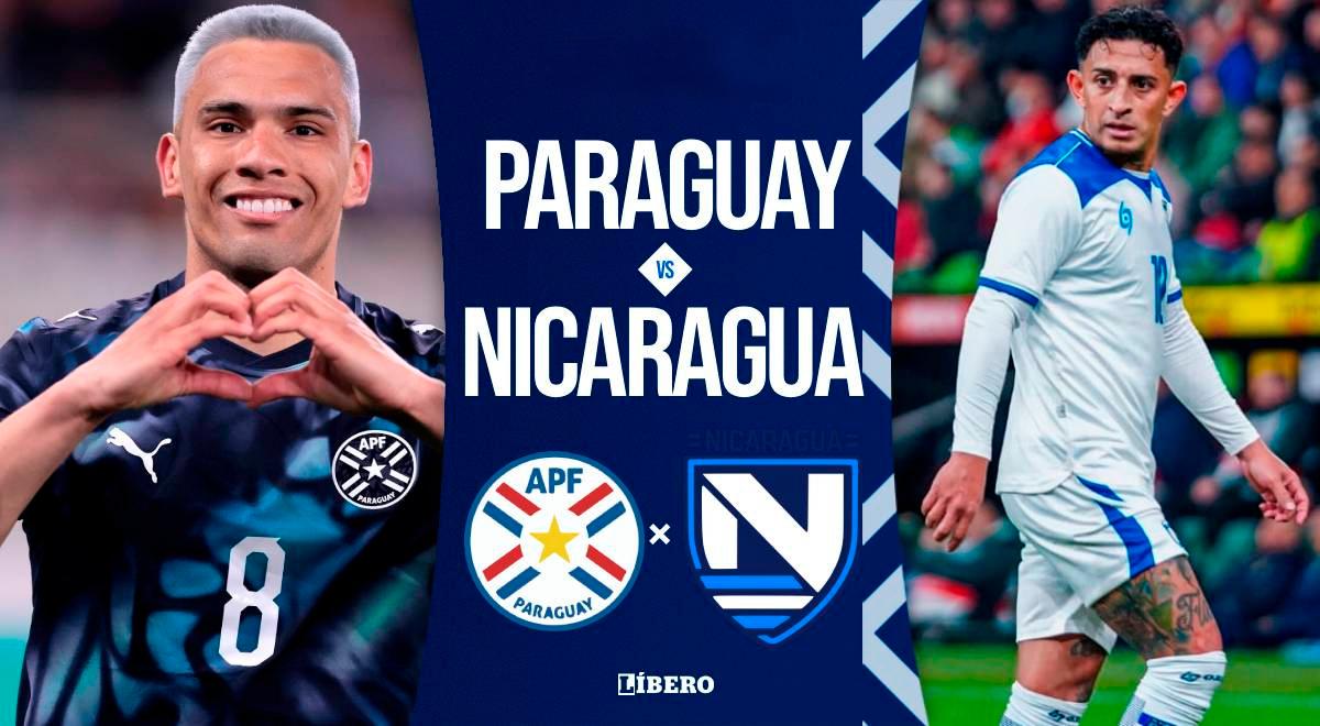 ¿A qué hora juega Paraguay vs. Nicaragua HOY y qué canal transmite el partido EN VIVO?