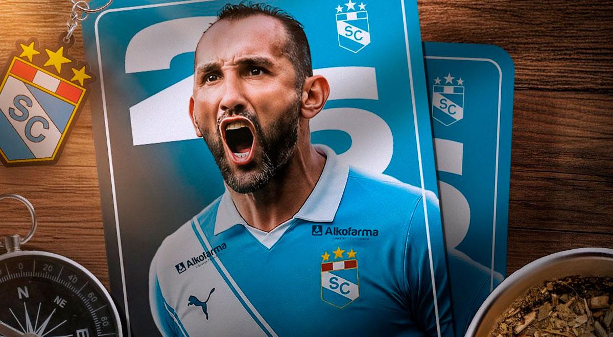 ¡Oficial! Sporting Cristal presentó a Hernán Barcos como su nuevo delantero para el Clausura 2026
