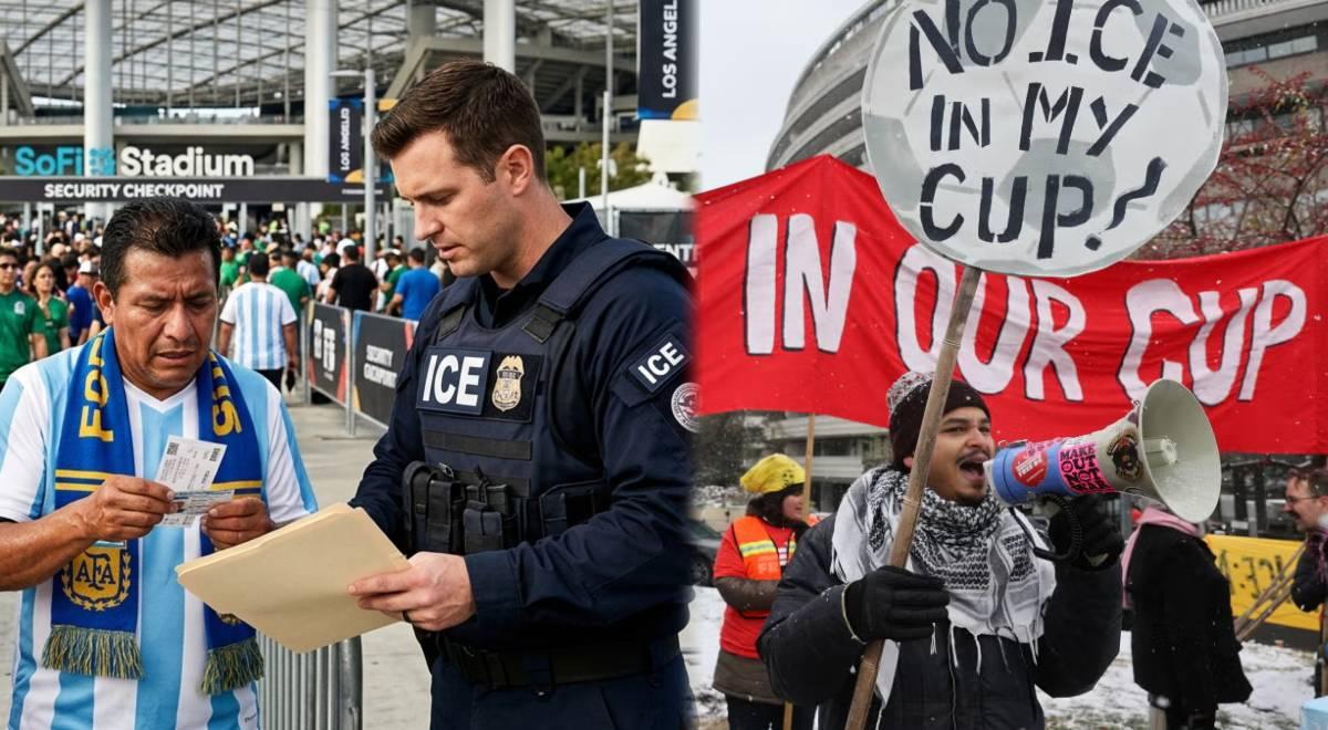 ¡ALERTA MÁXIMA por control migratorio! Inmigrantes lanzan un DURO RECLAMO en el Mundial 2026: "Fuera ICE de la Copa"