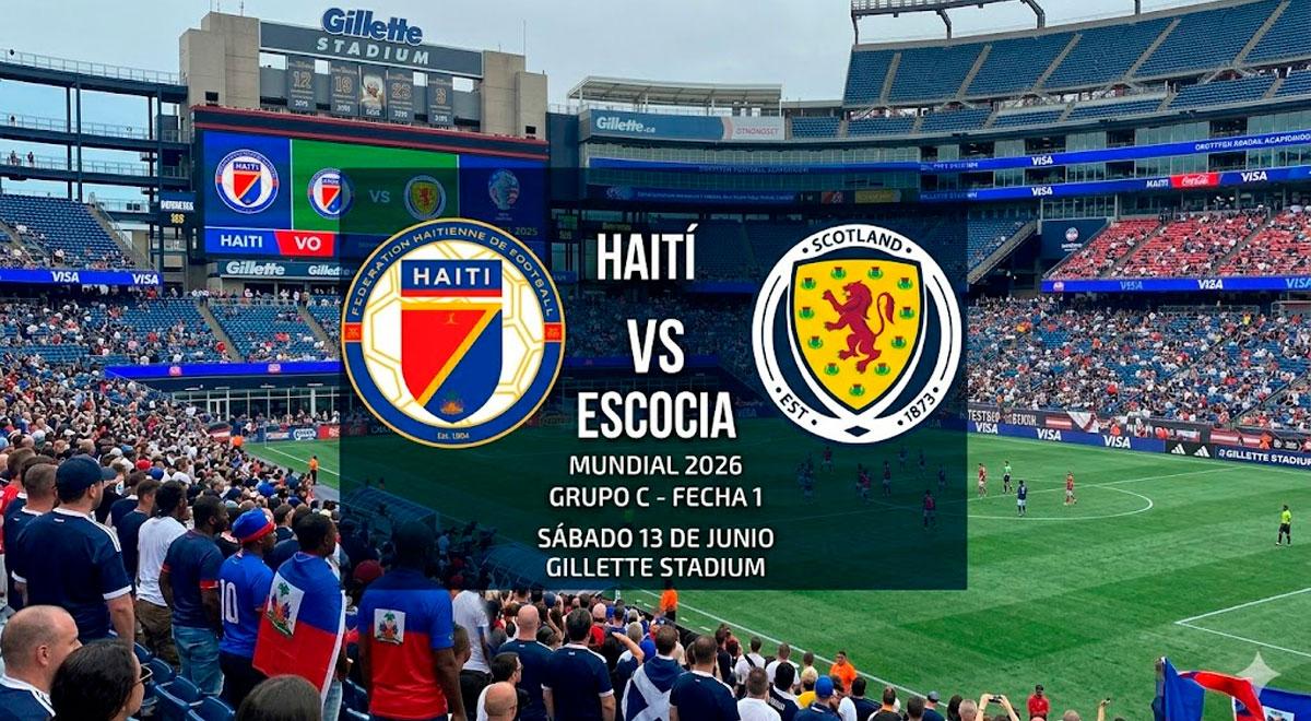 Haití vs. Escocia por el Mundial 2026: ¿a qué hora juegan y dónde ver el partido?